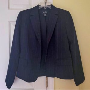 Rafaella Striped Navy Blazer